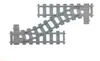 Trixbrix Weiche links R40, modular – Schienen kompatibel Produktbild-Vorschau 9