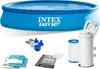 INTEX Bazén kruhový Easy Set s filtrací 457 x 84 cm Náhled obrázku produktu 11