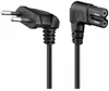 Goobay 56588 power cable Black 0.5 m Power plug type C C7 Voir les images du produit 1