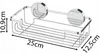 SEPIO Duschablage Silber, Badezimmer Organizer , Produktbild-Vorschau 6