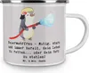 Mr. & Mrs. Panda Teetasse Feuerwehrfrau Heldin - Grau Produktbild-Vorschau 3