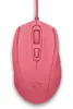 A pink computer mouse is shown from a top-down perspective against a white background. Produktbild-Vorschau