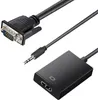 Adaptér HDMI na VGA, prevodník videa a zvuku na 3,5 mm Náhľad obrázku produktu 2