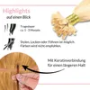 hair2heart Extensions Echthaar Bondings Gewellt - 25 Produktbild-Vorschau 5