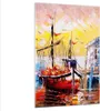 Bilder auf glas - Einteilig - Boot Segel Meer - 80x120cm - Produktbild-Vorschau 1