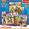 Psi Patrol Puzzle 3in1 Psi Patrol - Happy Dogs 34867 Trefl Voir les images du produit 5