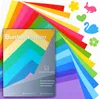 100x Buntpapier A4 Buntes Papier 140 g/m² - Bastelpapier Produktbild-Vorschau 1
