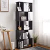 Rebecca Mobili Bücherregal mit 5 Fächern aus MDF, schwarz Produktbild-Vorschau 2