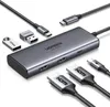 UGREEN 6-in-1 USB-C auf 2*HDMI/2*USB 3.0/PD100W Produktbild-Vorschau 2