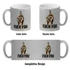 Fuck You Glitzer-Kaffeebecher mit Mittelfinger Motiv Produktbild-Vorschau 4