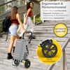 ELONEO Einkaufstrolley klappbar, Einkaufswagen mit Produktbild-Vorschau 6