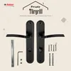 DOMINO Türgriff 78 Drückergarnitur WC - Badezimmer Set | Produktbild-Vorschau 9