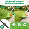 60 Stück Ersatzmesser Rasentrimmer, 14cm Kunststoff Produktbild-Vorschau 4