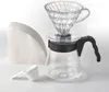 Hario Einsteigerset Kaffee 4 teilig Glas schwarz V60 Craft Voir les images du produit 6
