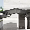 Outsunny Grillpavillon 250 x 160 x 250 cm wasserdicht Produktbild-Vorschau 9