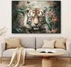 MuchoWow® - Leinwandbilder - Tiger - Schmetterlinge - Tiere Produktbild-Vorschau 6