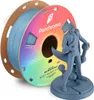 A spool of blue 3D printer filament and a 3D printed figurine. Anteprima dell’immagine prodotto