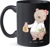 Mr. & Mrs. Panda Teetasse Bänkerin Herz - Schwarz - Produktbild-Vorschau 2