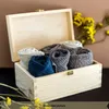 Creative Deco Holzkiste Holzbox mit Deckel | 21,5 x 13,8 x Produktbild-Vorschau 6