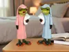 formano 2er Set Frosch Figuren lustige Schlafmütze - 17 cm Produktbild-Vorschau 1