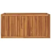 vidaXL Lit surélevé 100x50x50 cm bois massif teck Voir les images du produit 1