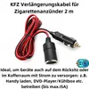 G67C KFZ-Verlängerungskabel 2 m 12/24 V Zigarettenanzünder Produktbild-Vorschau 2