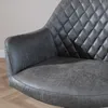 Bronx71 Esszimmerstuhl Leder Dex  180° drehbar Anthrazit Produktbild-Vorschau 8