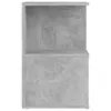 vidaXL Table de nuit gris béton 35x35x55 cm bois composite Voir les images du produit 4