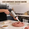 Gebäckpresse aus Edelstahl, 9 Scheiben, 7 Tüllen, Churros-Maker Anteprima dell’immagine prodotto