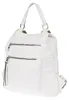 Großer Damen Rucksack Tasche Citybag Leder Optik Bodybag Produktbild-Vorschau 1