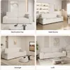 Yaheetech 3-Sitzer Sofa 212×81 cm Polstersofa aus Cordstoff Produktbild-Vorschau 8