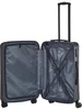An open suitcase with its interior visible, against a white background. Produktbild-Vorschau