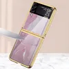 Pre Samsung Galaxy Z Flip3 5G Galvanizácia maľované sklo M6 Náhľad obrázku produktu 5