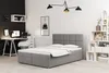 Boxspringbett Schlafzimmerbett FRASCO 200x200cm in Stoff Produktbild-Vorschau 1