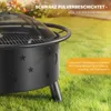 Feuerschale mit Grillrost und Schürhaken, Feuerschalen für Produktbild-Vorschau 7