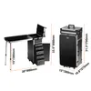 VEVOR Professioneller Make-up-Koffer aus Aluminium, Produktbild-Vorschau 8