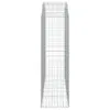 vidaXL Gabione mit Hochbogen 200x50x160/180 cm Verzinktes Produktbild-Vorschau 6