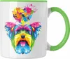 Trendation - Yorkie Herz Farbe Besitzer Tasse Geschenk Produktbild-Vorschau 1