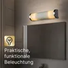 ARTE LAMP Spiegelleuchte für Badezimmer – Wandleuchte Innen Produktbild-Vorschau 3
