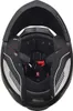 Interior view of a black motorcycle helmet. Anteprima dell’immagine prodotto