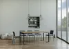 Ausziehbare Konsole 90x40/300 cm Gestell Tecno Evolution Produktbild-Vorschau 3