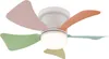 Globo Lighting Deckenventilator Metall weiß matt, LED Produktbild-Vorschau 1