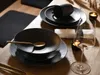 CreaTable Vesuvio Schwarz Tellerset 12-tlg Steinzeug Produktbild-Vorschau 6