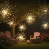 LED Solarleuchte Außen Feuerwerk-Design mit 90 warmweißen Produktbild-Vorschau 1