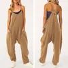 ASKSA Dámský letní overal bez rukávů Baggy Oversize Casual Náhled obrázku produktu 2