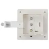 vidaXL Luci solari da esterno 6 pezzi LED quadrati 12 cm Anteprima dell’immagine prodotto 6