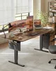A home office setup with a standing desk, multiple monitors, laptop, and desk accessories. Náhled obrázku produktu