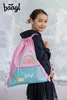 BAAGL Turnbeutel mit Tasche Regenbogen Rosa Produktbild-Vorschau 3