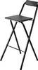 Bardi 4 x klappbare Barhocker für Bartable Schwarz - 100 Kg Produktbild-Vorschau 2