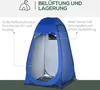 Outsunny Pop up Duschzelt Toilettenzelt Camping Produktbild-Vorschau 4